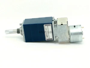 Japan ALPS RK27 20KAX4 Motorized Stereo Potentiometer 4-gang 20K Flat Shaft - Picture 1 of 4