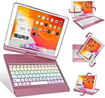 360° Rotation Touchpad Protective Keyboard Case for iPad Pro 12.9-Inch 2018/2020 - Image 1 of 2