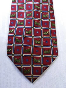 GUY LAROCHE 100% SILK TIE SETA CRAVATTA NECKTIE MADE IN ITALY CLASSIC - Imagen 1 de 6