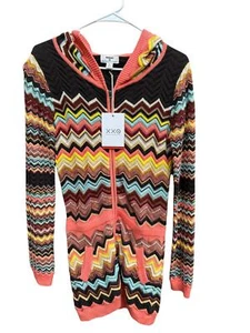 New Missoni for Target 25th Anniversary Cardigan Sweater Girls XL Chevron NEW by - Picture 1 of 6