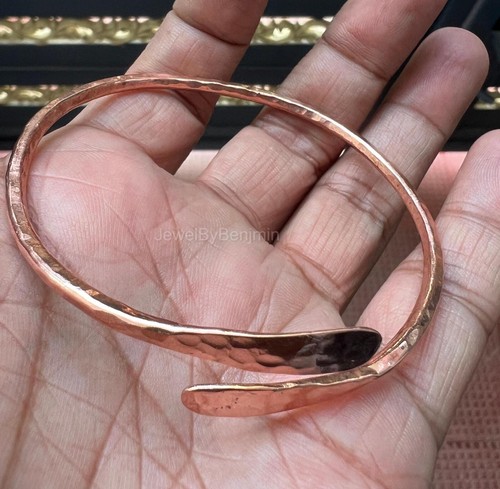 Rame Guarigione Bracciale Involucro Anniversario San Valentino Regolabile Rame Gioielli