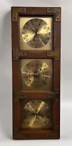 Vintage Springfield Weather Station Trio Thermometer/Barometer/Humidity USA - Picture 1 of 7