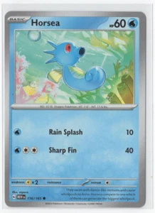 Pokemon Scarlet & Violet 151 - 116/165 Horsea - Picture 1 of 1