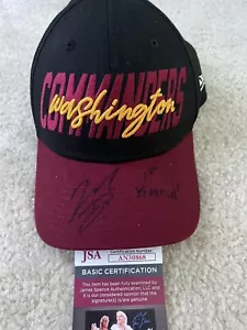 Jahan Dotson signed Washington commanders Draft Hat Penn state football JSA COA - Picture 1 of 4
