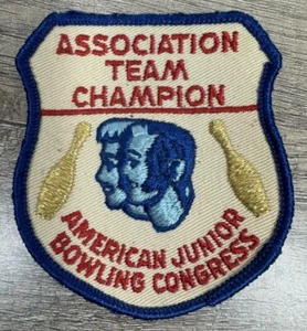 "De colección Patch Association Team Champion American Junior Bowling Congress 3,5x3""" - Imagen 1 de 2