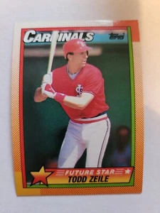 1990 TOPPS TODD ZEILE #162 NM - Picture 1 of 1