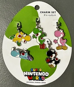 Universal Studios Japan-Super Nintendo World-Yoshi 5-piece Charm Set-Exclusive!! - Picture 1 of 3