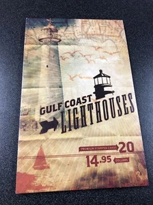 USPS Gulf Coast Lighthouses 20 Premium Stamped Postal Card 5 Designs - Picture 1 of 6