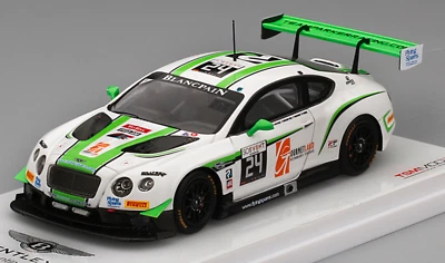 1/43 Scala Vera TSM Bentley Continental GT3 #24 24 Ore Di Sap 2016 430178 - Immagine 1 di 4