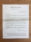 1895 Golden Leaf Limited Shareholders Letter Gold Mining Iron Scripophily (F7P5)