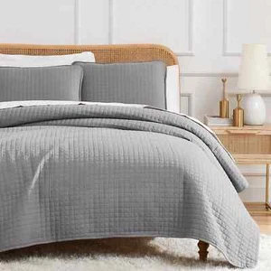 Southshore Fine Living Vilano Springs, Premium King \ California King Grey - Picture 1 of 9