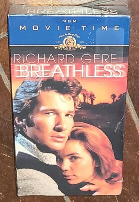 Breathless (VHS, 2000, MGM) Richard Gere/Valerie Kaprisky/Art Metrano! Foto 1 de 2