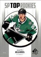 2022-23 SP Authentic Top Rookies #TR33 Matej Blumel