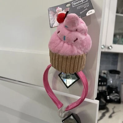 Bootique Sweet Dreams CUPCAKE Dog Headband Size S/M - Image 1 of 2