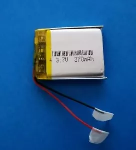 3.7V 370 mAh Polymer Li ion Battery fits Nextbase 612GW Dash Camera UK trade - Picture 1 of 1