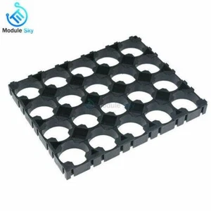 10Pcs 4x5 Cell Spacer 18650 Battery Radiating Shell Pack Plastic Heat Holder - Picture 1 of 6