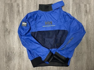Helly Hansen Sweater Mens Small Smock Top Blue Hydropower Kayaking Waterproof - Picture 1 of 15