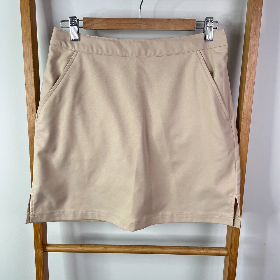 Greg Norman Golf Skirt Womens 4 Brown Perfect Fit Mini Outdoor Lined Stretch - Image 1 of 4