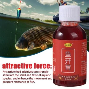 100ml fuerte atrayente pescado gusano rojo concentrado pescado cebo líquido - Imagen 1 de 13