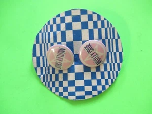 VINTAGE / UNUSED MOTLEY CRUE EARRING SET RARE / EARRINGS - Picture 1 of 2