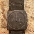 Bell & Ross Br03-94 Phantom Chronograph Preowned With Receipt