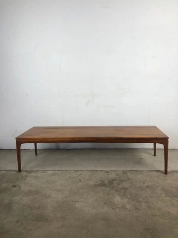 Mid Century Modern Walnut Coffee Table by Lane Furniture Cover
