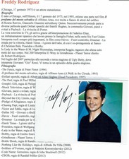7 AUTOGRAFI ATTORI-Rossi Stuart-Massini-Amadeus-Albertino-Rodriguez-Bergonzoni..