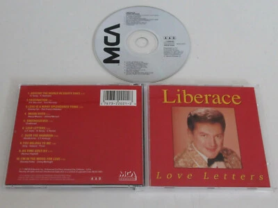  Liberace ‎– Love Letters  /  MCA Records ‎– MCAD 22021 CD ALBUM  - Bild 1 von 3