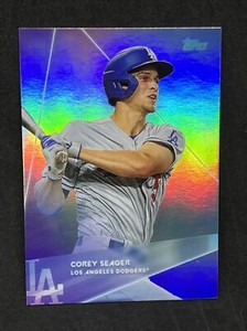 Corey Seager 2020 Topps X Steve Aoki Rainbow Foilboard #28