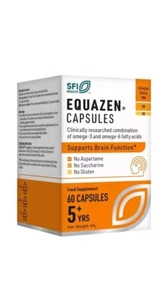 EQUAZEN Capsules | Omega 3 & 6 Fish Oil Supplement | 60 Count (Pack of 1) - Picture 1 of 1