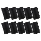  10 Pcs Plastic Film Canister Camera Reel Storage Boxes Straight