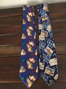 Looney Tunes Ties X 2 - Picture 1 of 7