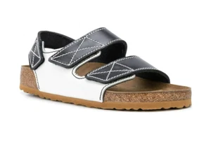 BIRKENSTOCK X PROENZA SCHOULER Milano PS Black / White Sandal - EU 35 / US 4 N - Picture 1 of 6