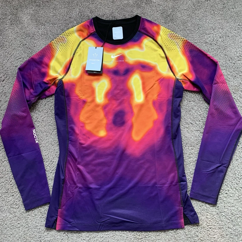 Nike X NOCTA Men’s XL Base Layer Thermal Compression Long Sleeve Top DN0653-010