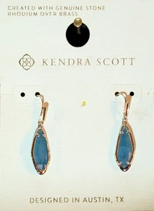 Kendra Scott Earrings Rhodium Over Brass - Picture 1 of 2