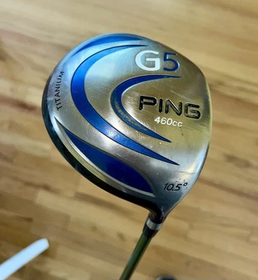Ping G5 Driver 10.5 Degrees. Aldila 65-R NV Shaft! - Image 1 of 4
