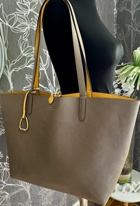 Ralph Lauren Shopper, taupe-gelb - Bild 1 von 2
