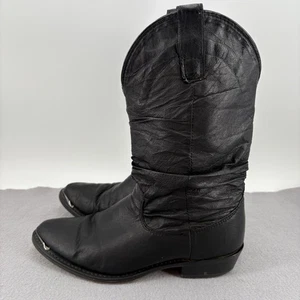 Dingo Herren Amsterdam All Over Schwarz Schweinsleder DI15240 Stiefel Slouch Gr. 7D Zehenschutz - Bild 1 von 16