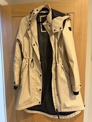 Holland Cooper Chartwell Rain Parka Stone Size S - Image 1 of 4