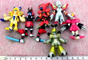Takara Medabots Medarot Collection Action Figure 02 Magenta Cat Sumilidon Lot 6 - Picture 1 of 5