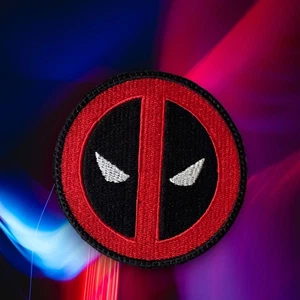 Deadpool Embroidery Patch 3.23" X 3.24" - Picture 1 of 11
