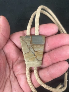 Picture Jasper Western Bolo Tie - Picture 1 of 2