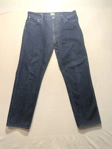 J. Crew Jeans Mens Size 34x30 Blue Indigo Denim Fall - Picture 1 of 21