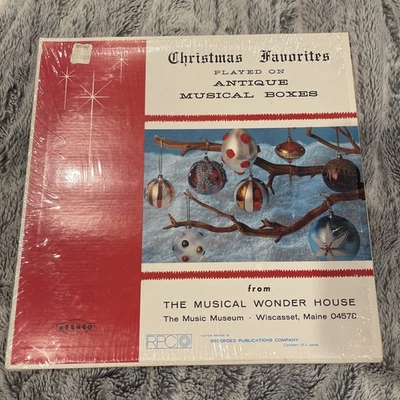 Christmas Favorites Played On Antique Musical Boxes~Musical Wonder - Image 1 of 4