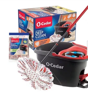 O-Cedar Easywring Deep Clean Microfiber Spin Mop System - Picture 1 of 1