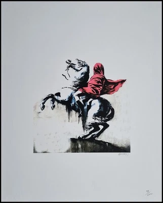 BANKSY * Napoleon *50 x 40 cm * Lithografie * Kunstdruck * limitiert # 99/600 - Bild 1 von 4