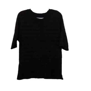 Apt 9 Short Sleeve Black Sweater XXL - Picture 1 of 3