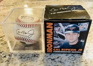 CAL RIPKEN JR. Signed Baseball 2131 Authentic w/ Box & Protective Case!! - Picture 1 of 7