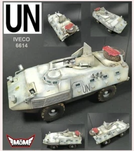 MDM Miniatures FIAT Iveco OTO Melara Autoblindo 6614 sc 1/35 Built and Painted - Foto 1 di 4