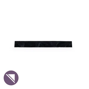 BravoPro Velvet Stage Skirt Black 4.2m x 0.2m 50% fullness 280g/m - Bild 1 von 4